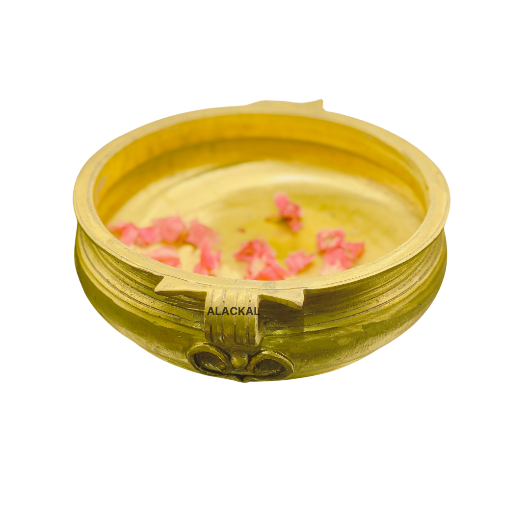 KERALA HANDMADE TRADITIONAL SMALL VARPU | KUTTIVARPU | URULI WITH HANDLE