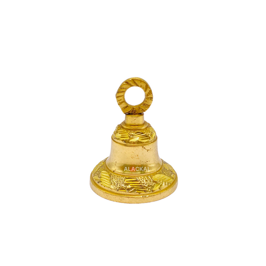 PREMIUM BRASS BELL FOR POOJA ROOM DOOR DECORATION