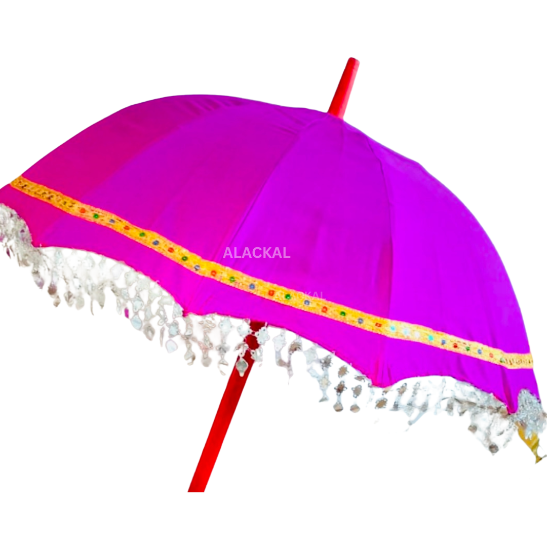 PREMIUM ELEGANT MUTHUKUDA | ROYAL UMBRELLA FOR CHURCH, TEMPLE FESTIVALS | WEDDING EVENTS