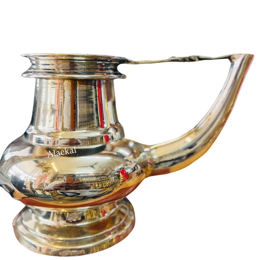 HANDMADE BRONZE LARGE-SIZE PAVITHRA KINDI FOR POOJA RITUALS IN TEMPLE