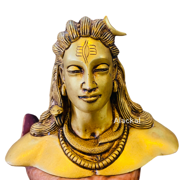 BRASS ADIYOGI STATUE