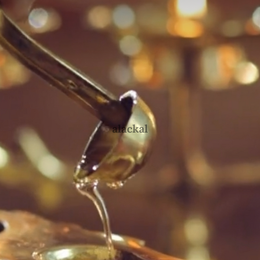 BRASS SPOON FOR ASHTAMANGALYA VILAKKU