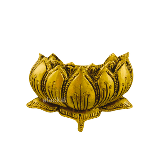 BRASS WALL HANGING LOTUS | WALL DECOR
