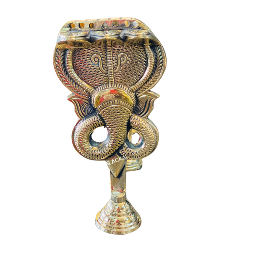 BRASS NAGARAJAVU HEADED ARATI | NAGA ARATI