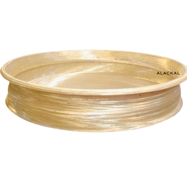 Authentic Kerala Traditional Handmade Bronze Cooking Uruli (Otturuli) 12 Litre | Alackal Bell Metals, Mannar