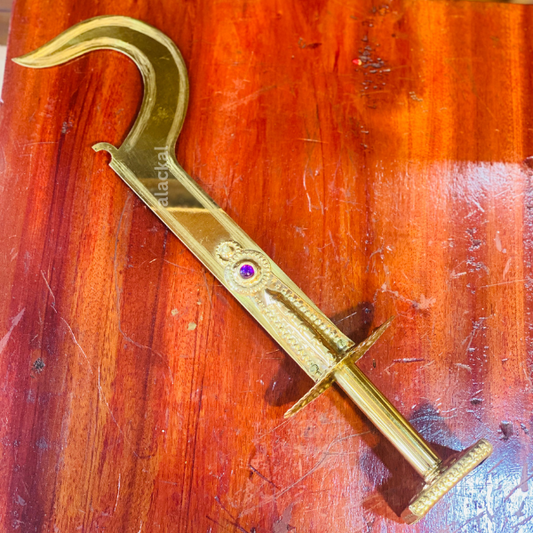 BRASS PALLIVAAL | UDAVAASL | BRASS SWORD FOR BHADRAKALI DEVI TEMPLE | VELICHAPAADU