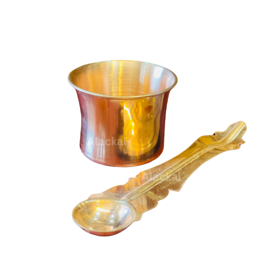 COPPER PANCHAPATHIRAM ( SMALL ) | CHEMBU PANCHAPATHRAM FOR POOJA RITUALS