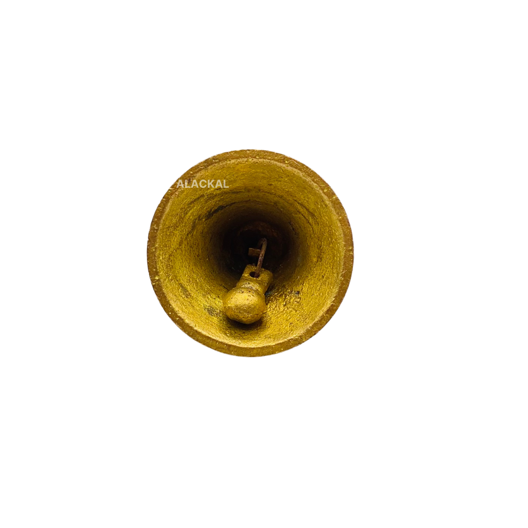 PREMIUM BRASS BELL FOR POOJA ROOM DOOR DECORATION