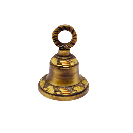 PREMIUM BELLS ( ANTIQUE SHADE ) FOR POOJA ROOM DOOR DECORATION