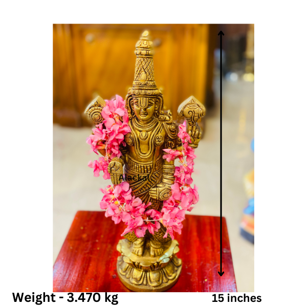 BRASS TIRUPATHI BALAJI | VENKATESWARA IDOL