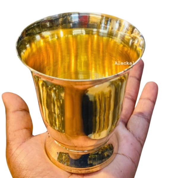 ELEGANT HANDMADE BRONZE GLASS | KANSA TUMBLER | DRINKWARE