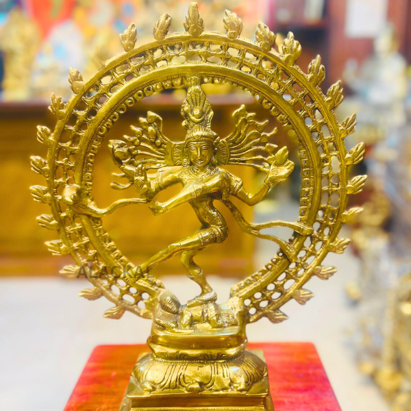 BRASS NATARAJA STATUE | GIFT FOR DANCERS | MANNAR