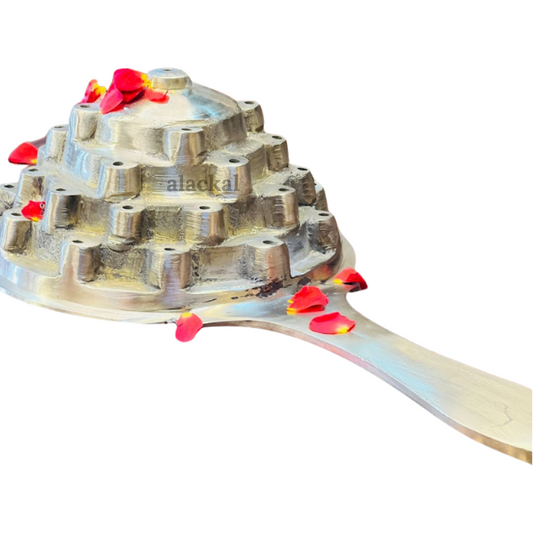 HANDMADE BRONZE PARVATHA VILAKKU | DEEPARADHANA ARATI