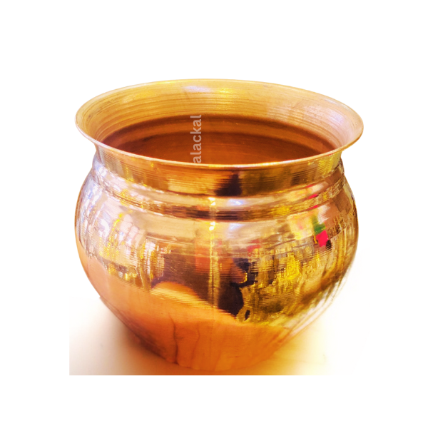 COPPER KALASH POT ( SMALL ) FOR POOJA RITUALS | CHEMBU KALASHA KUDAM