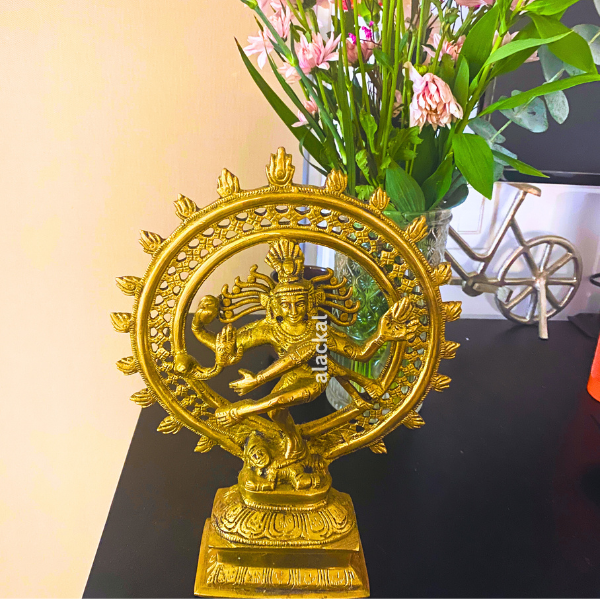 BRASS NATARAJA STATUE  | NATARAJA VIGRAHAM