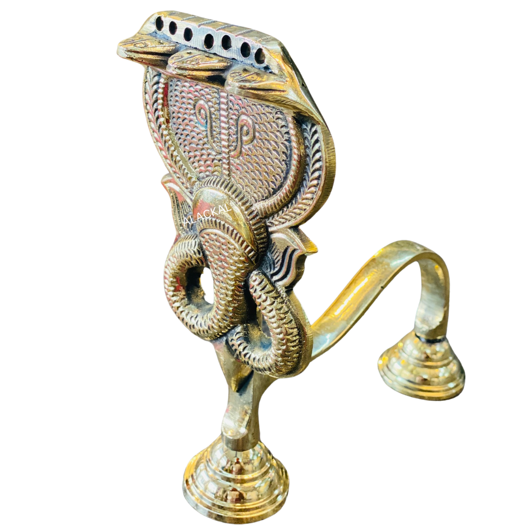 BRASS NAGARAJAVU HEADED ARATI | NAGA ARATI