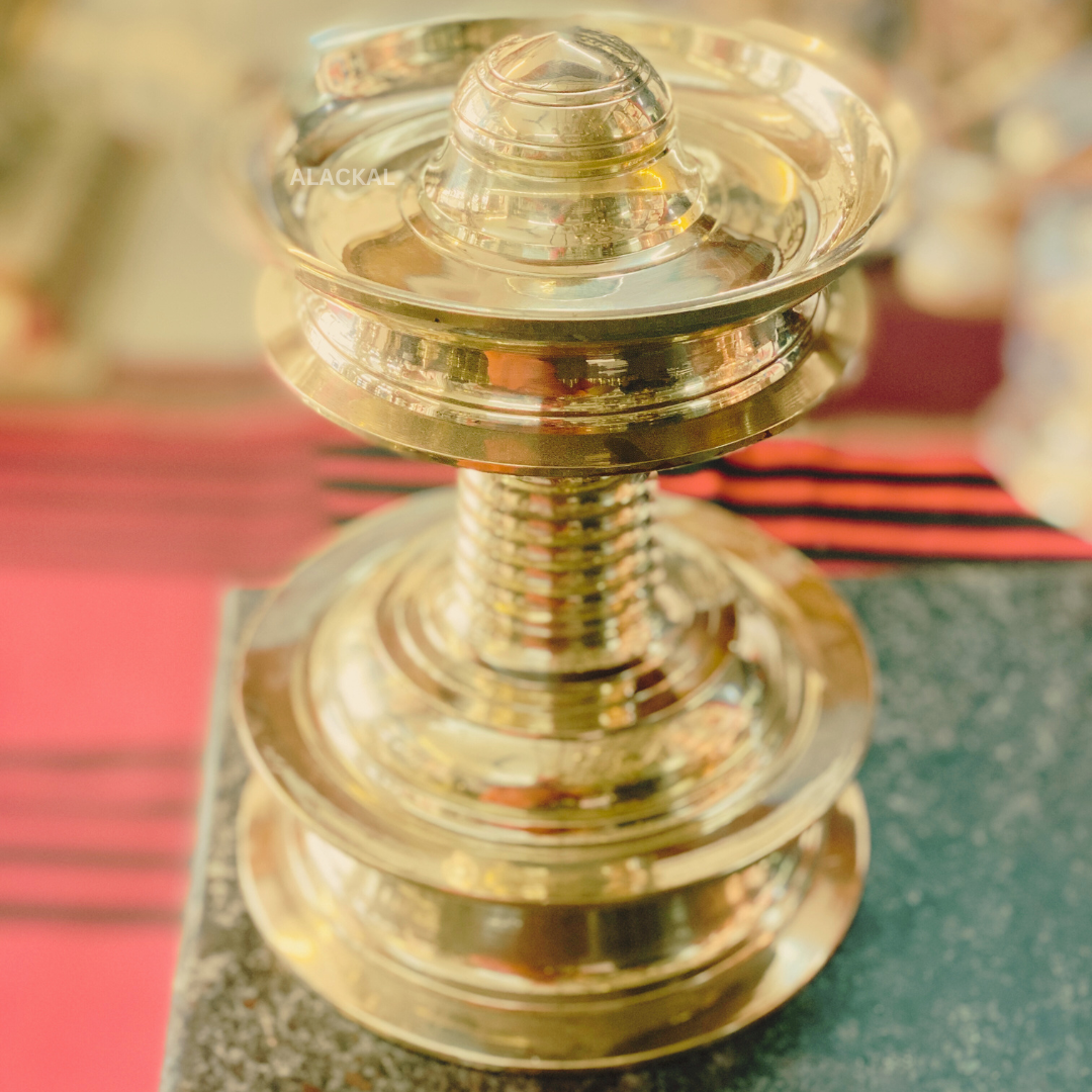 HANDMADE BRONZE MOTTU VILAKKU | TEMPLE LAMP