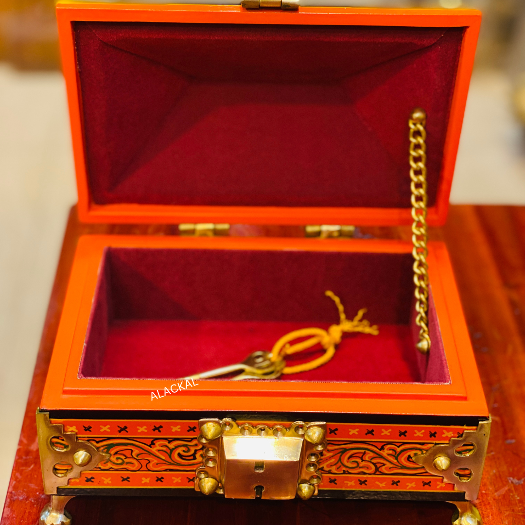TRADITIONAL NETTURPETTI | WOODEN JEWEL BOX | KERALA AMADAPETTI FOR GIFTING | HOME STYLING