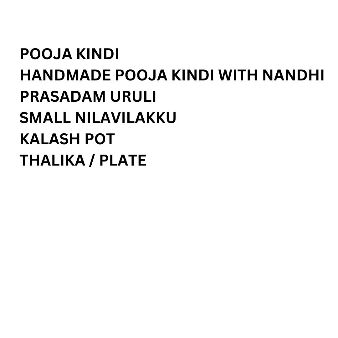 SPIRITUAL POOJA THALI SET | PUJA RITUALS