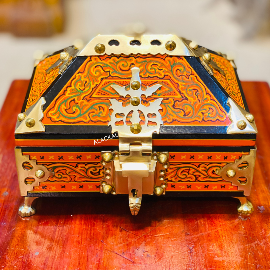 TRADITIONAL NETTURPETTI | WOODEN JEWEL BOX | KERALA AMADAPETTI FOR GIFTING | HOME STYLING