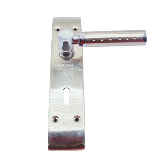 STEEL DOOR HANDLE WITH FITTING ACCESSORIES