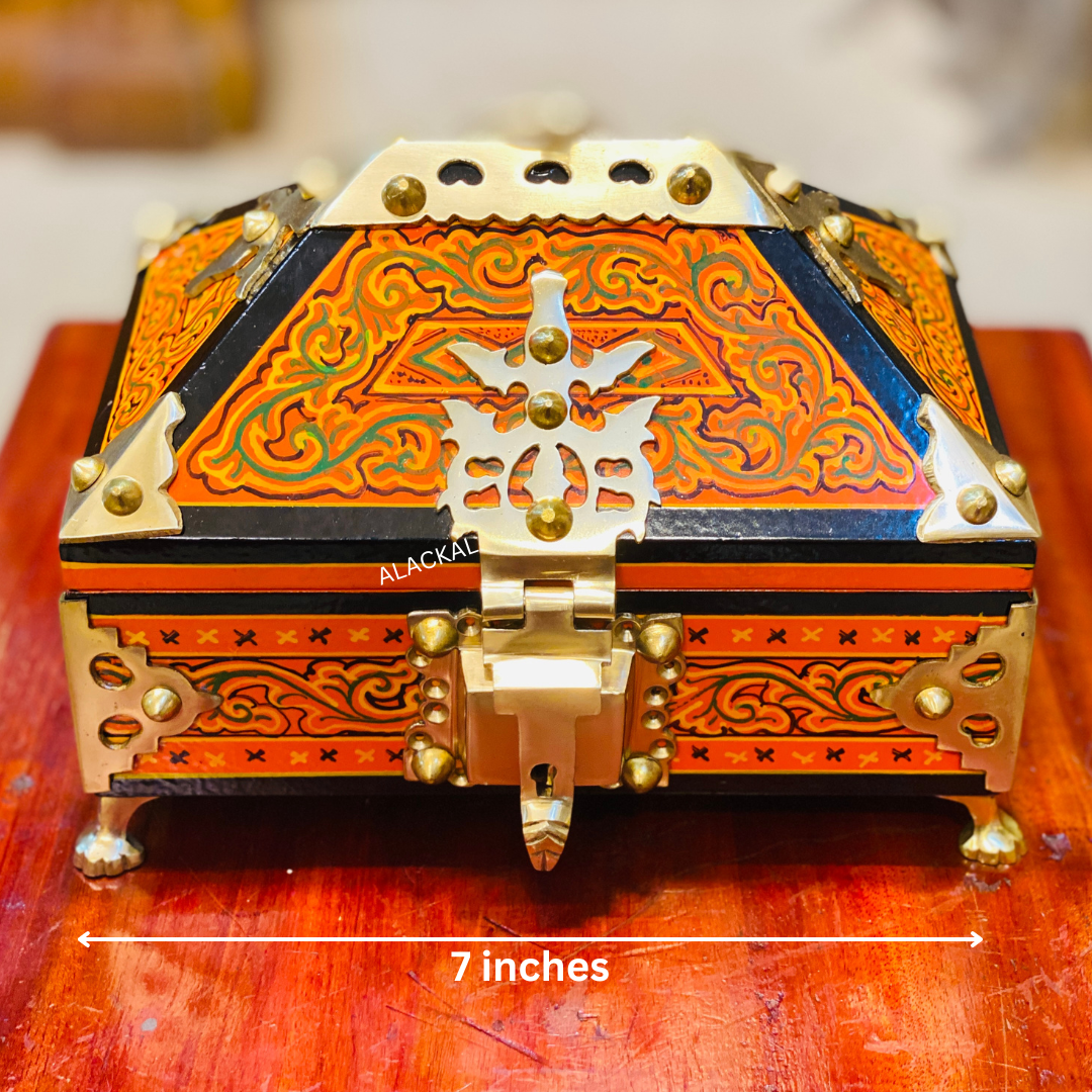 TRADITIONAL NETTURPETTI | WOODEN JEWEL BOX | KERALA AMADAPETTI FOR GIFTING | HOME STYLING