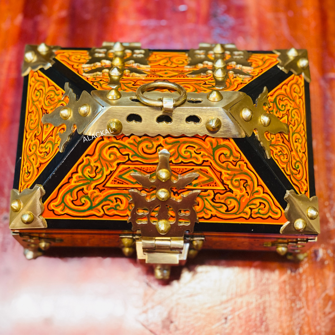 TRADITIONAL NETTURPETTI | WOODEN JEWEL BOX | KERALA AMADAPETTI FOR GIFTING | HOME STYLING