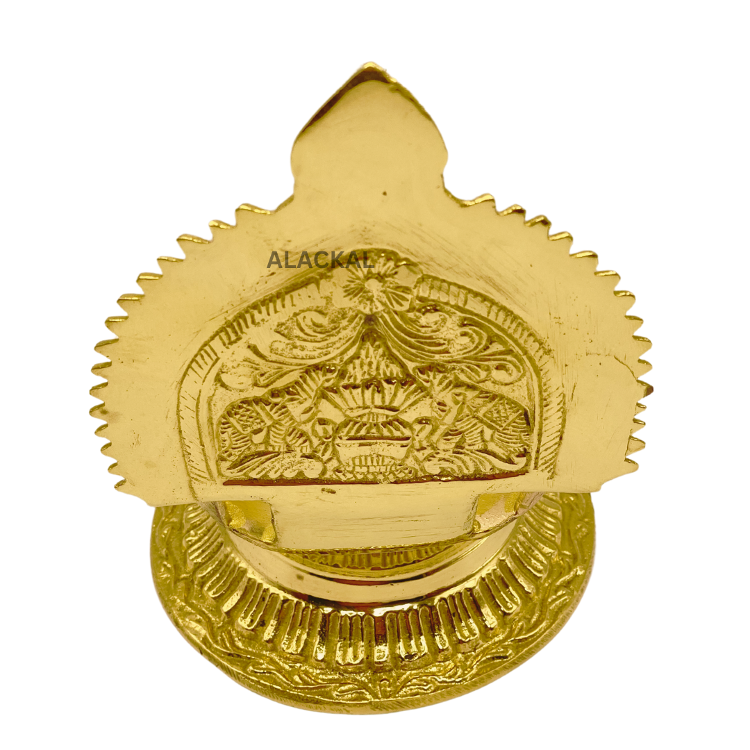 BRASS KAMAKSHI AMMAN LAMP
