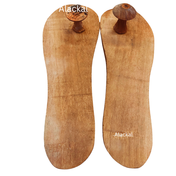 WOODEN SANDAL FOR AUSPICIOUS OCCASSIONS CHARAN PADUKA FREE SIZE