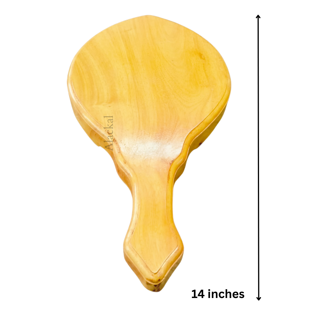 Handcrafted Wooden Aavanipalaka for pooja rituals from Alackal Bell Metals Mannar