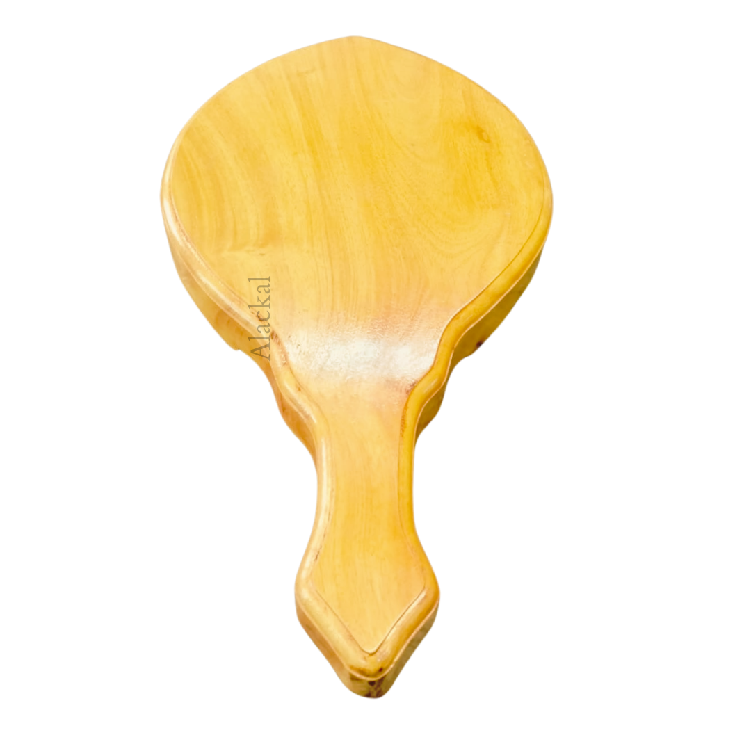 Wooden pooja stool handmade by artisans in Mannar Kerala for spiritual use