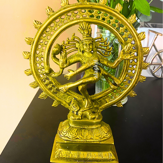 BRASS NATARAJA STATUE  | NATARAJA VIGRAHAM
