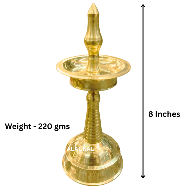 Premium Lightweight Brass Lamps for Return Gifts & Pooja Rooms – Handcrafted by Alackal Bell Metals, Mannar
