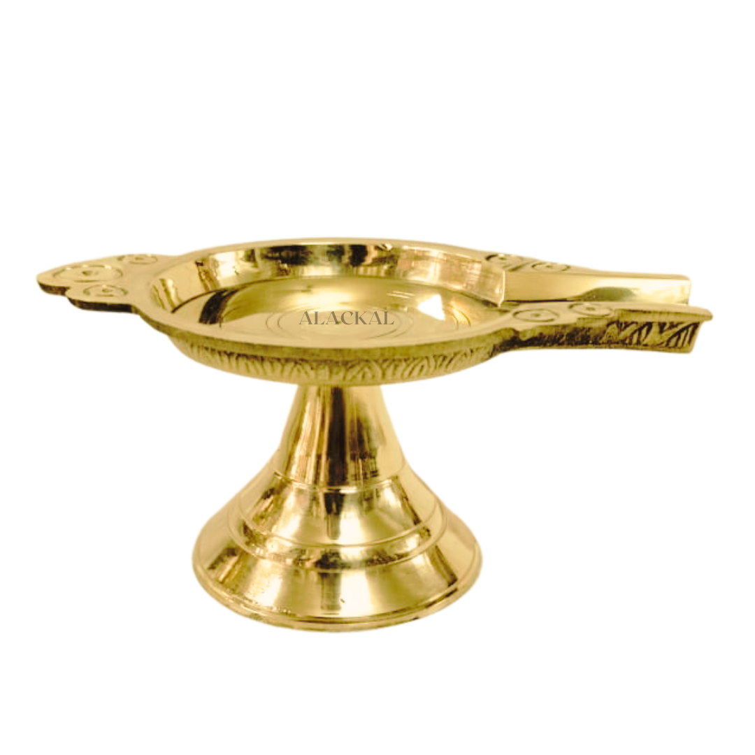 ALACKAL BELL METALS MANNAR - BRASS ABHISHEKA STAND , KERALA