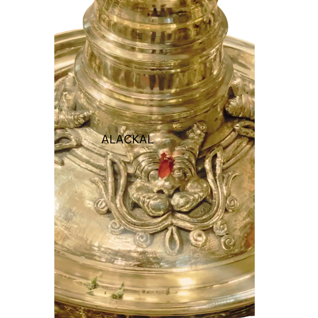 Traditional Kerala Bronze Pooja Lamp