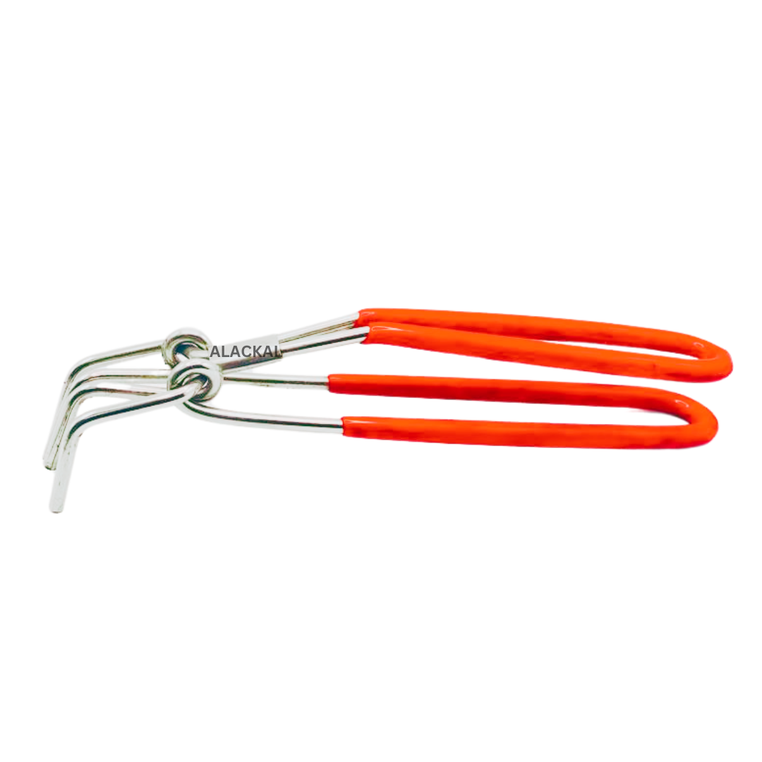 Durable multi-purpose stainless steel tong for Indian kitchens and cooking