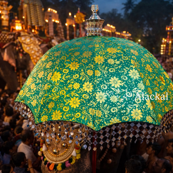 Kerala Muthukuda royal Indian festival umbrella USA