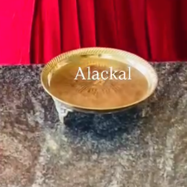 BRASS MUKKALI | PEEDOM TO KEEP PUJA DIETY